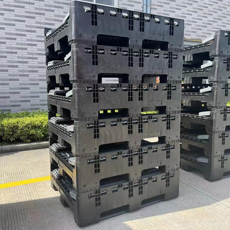 Bins Industrial Plegable • 800 litros • 120x100x100 • Modelo con Ruedas