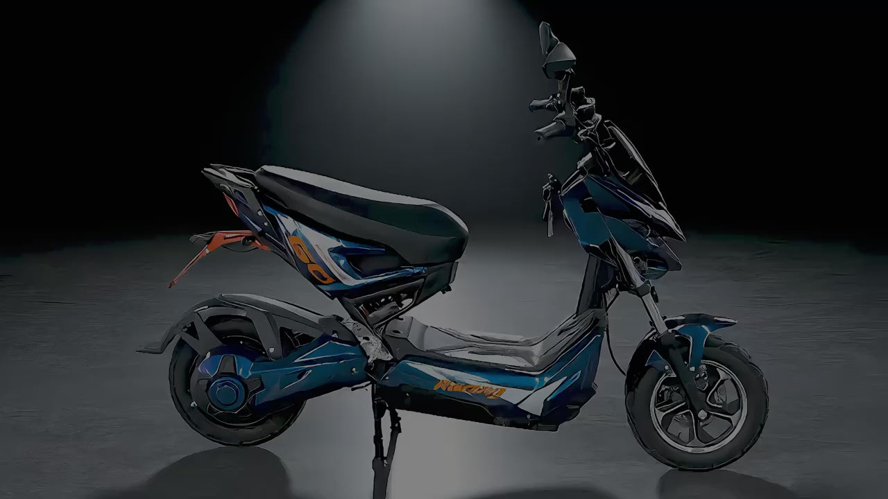 Video de la moto eléctrica scooter 1000W 2.0 con batería de litio