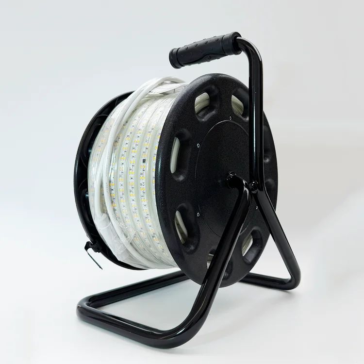 Iluminación LED AC220V para Obras de Construcción, Minería en Túneles, Iluminación Exterior, IP65 Impermeable, Embalaje en Tambor Portátil - 4000K